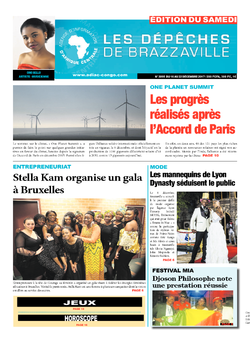 Les Dépêches de Brazzaville : Édition du 6e jour du 16 décembre 2017