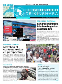 Les Dépêches de Brazzaville : Édition brazzaville du 17 janvier 2018