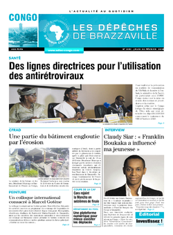 Les Dépêches de Brazzaville : Édition brazzaville du 22 février 2018