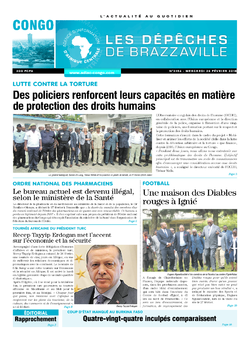 Les Dépêches de Brazzaville : Édition brazzaville du 28 février 2018