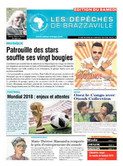 Les Dépêches de Brazzaville : Édition du 6e jour du 26 mai 2018