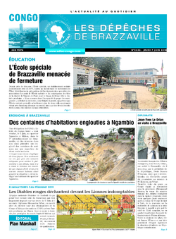 Les Dépêches de Brazzaville : Édition brazzaville du 07 juin 2018