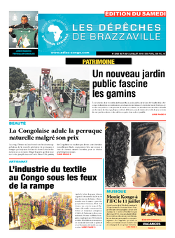 Les Dépêches de Brazzaville : Édition du 6e jour du 07 juillet 2018