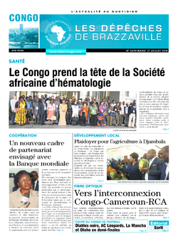 Les Dépêches de Brazzaville : Édition brazzaville du 17 juillet 2018