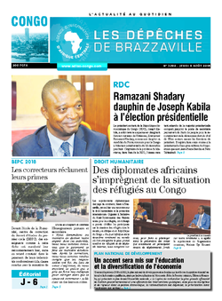 Les Dépêches de Brazzaville : Édition brazzaville du 09 août 2018