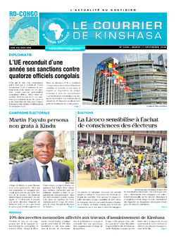 Les Dépêches de Brazzaville : Édition brazzaville du 11 décembre 2018