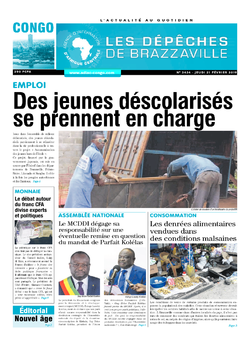 Les Dépêches de Brazzaville : Édition brazzaville du 21 février 2019