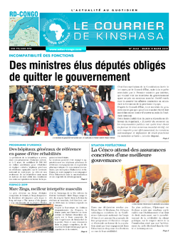 Les Dépêches de Brazzaville : Édition brazzaville du 05 mars 2019