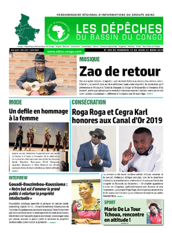 Les Dépêches de Brazzaville : Édition du 6e jour du 16 mars 2019