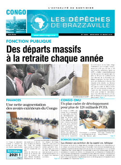 Les Dépêches de Brazzaville : Édition brazzaville du 20 mars 2019