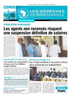Les Dépêches de Brazzaville : Édition brazzaville du 05 avril 2019