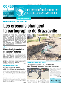Les Dépêches de Brazzaville : Édition brazzaville du 24 avril 2019