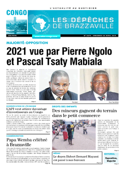 Les Dépêches de Brazzaville : Édition brazzaville du 26 avril 2019