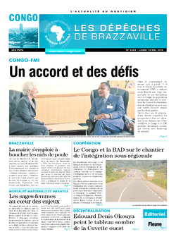 Les Dépêches de Brazzaville : Édition brazzaville du 13 mai 2019