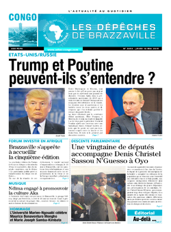 Les Dépêches de Brazzaville : Édition brazzaville du 16 mai 2019