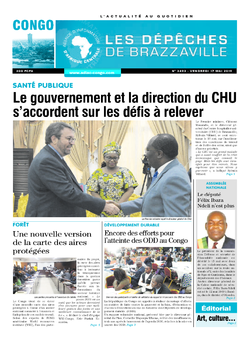 Les Dépêches de Brazzaville : Édition brazzaville du 17 mai 2019