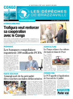 Les Dépêches de Brazzaville : Édition brazzaville du 30 juillet 2019