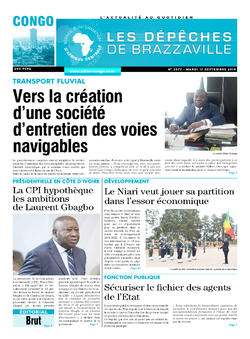 Les Dépêches de Brazzaville : Édition brazzaville du 17 septembre 2019