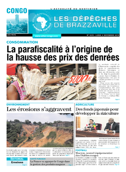 Les Dépêches de Brazzaville : Édition brazzaville du 04 novembre 2019