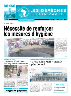 Les Dépêches de Brazzaville : Édition brazzaville du 05 novembre 2019