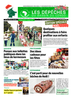 Les Dépêches de Brazzaville : Édition brazzaville du 20 décembre 2019