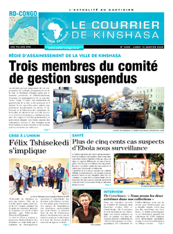 Les Dépêches de Brazzaville : Édition brazzaville du 13 janvier 2020