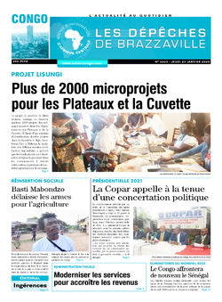 Les Dépêches de Brazzaville : Édition brazzaville du 23 janvier 2020
