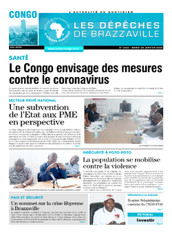 Les Dépêches de Brazzaville : Édition brazzaville du 28 janvier 2020