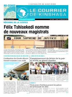 Les Dépêches de Brazzaville : Édition brazzaville du 10 février 2020