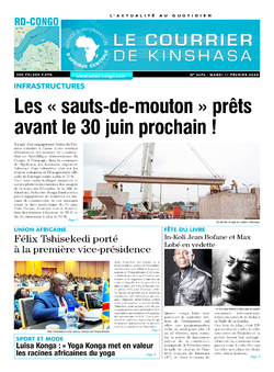 Les Dépêches de Brazzaville : Édition le courrier de kinshasa du 11 février 2020