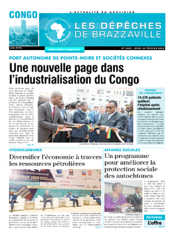 Les Dépêches de Brazzaville : Édition brazzaville du 20 février 2020