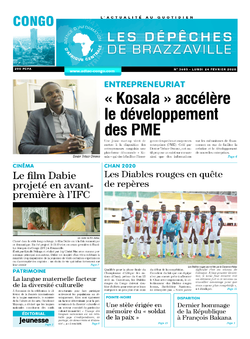 Les Dépêches de Brazzaville : Édition brazzaville du 23 février 2020