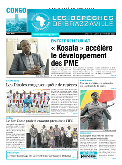 Les Dépêches de Brazzaville : Édition brazzaville du 24 février 2020