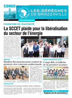 Les Dépêches de Brazzaville : Édition brazzaville du 26 février 2020