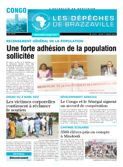 Les Dépêches de Brazzaville : Édition brazzaville du 05 mars 2020