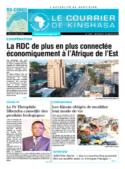Les Dépêches de Brazzaville : Édition le courrier de kinshasa du 25 mars 2020
