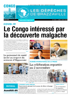 Les Dépêches de Brazzaville : Édition brazzaville du 04 mai 2020