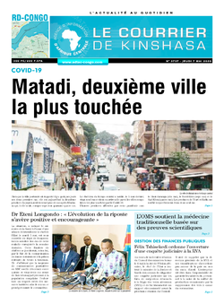 Les Dépêches de Brazzaville : Édition le courrier de kinshasa du 07 mai 2020