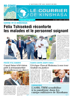 Les Dépêches de Brazzaville : Édition le courrier de kinshasa du 11 mai 2020