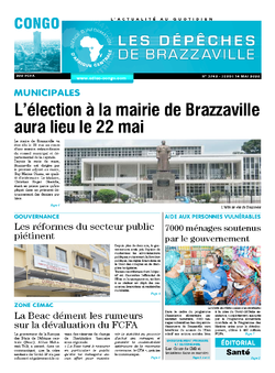 Les Dépêches de Brazzaville : Édition brazzaville du 14 mai 2020