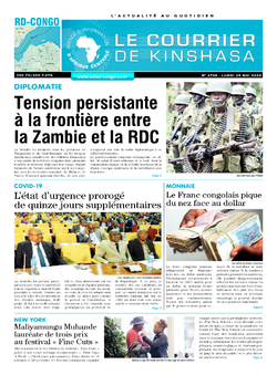 Les Dépêches de Brazzaville : Édition brazzaville du 25 mai 2020