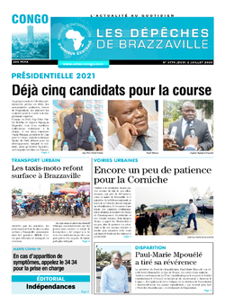 Les Dépêches de Brazzaville : Édition brazzaville du 02 juillet 2020