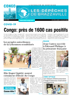 Les Dépêches de Brazzaville : Édition brazzaville du 06 juillet 2020