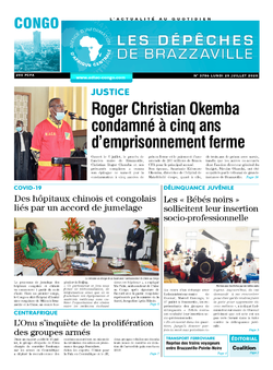 Les Dépêches de Brazzaville : Édition brazzaville du 20 juillet 2020