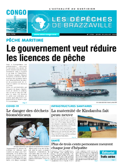 Les Dépêches de Brazzaville : Édition brazzaville du 30 juillet 2020