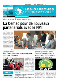 Les Dépêches de Brazzaville : Édition brazzaville du 05 août 2020
