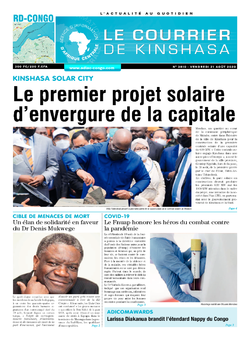 Les Dépêches de Brazzaville : Édition brazzaville du 21 août 2020