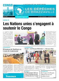 Les Dépêches de Brazzaville : Édition brazzaville du 11 septembre 2020