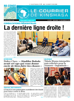 Les Dépêches de Brazzaville : Édition brazzaville du 18 novembre 2020
