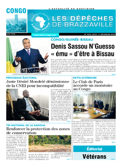 Les Dépêches de Brazzaville : Édition brazzaville du 17 décembre 2020